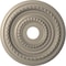 Ekena Millwork Cole PVC Ceiling Medallion (Canopies up to 5 1/8"), 19"OD x 3 1/2"ID x 1"P, Metallic Silver Metallic CMP19COCSV - alternate 1